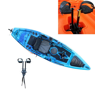 single sit on top fishing kayak pedal drive LLDPE 3m pedal kayak with aluminum seat