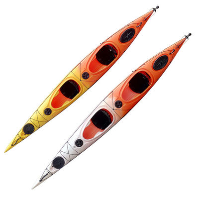 Double Seat Sea Touring Kayak HDPE 5mm Two Person Fishing