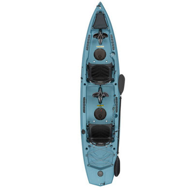 4.5mm Hull Thickness 475lb Two Person Fishing Pedal Kayak