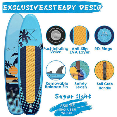 High Pressure Drop Stitch Touring Sup Board For Water Sports Area