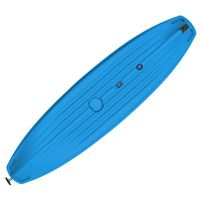 275 Lbs One Person Sit On Top Canoe LLDPE Plastic Single Seat Fishing Kayak