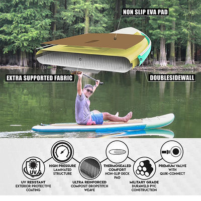 Blow Up Stand Up Soft Top Paddle Board For Beginners